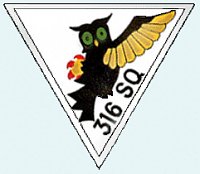 316 Squadron Crest