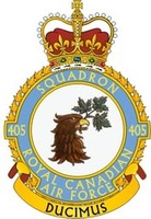 405 Squadron Crest