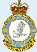 420 Squadron Crest