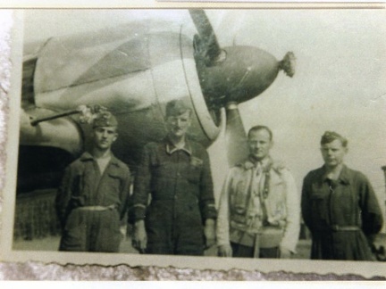 Erich Burkert, 2nd from L: Russia Spring 1943 