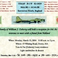 2004: Dover, Ma. USA / Invitation to USAAF Vets to meet 'Friends from Holland'
