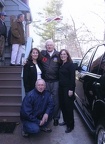 2004, Dover: 8thAAF Vets leaving the Doherty Residence after a wonderful meeting