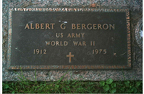 Gravesite for Albert Bergeron, crewmbr.