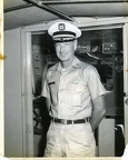 Lt Col Walt Baker on Navy ship