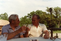 Prosit on being united again Fruythof/ Minnich early 80 ies