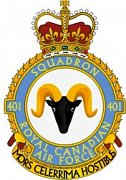 401 Squadron Crest